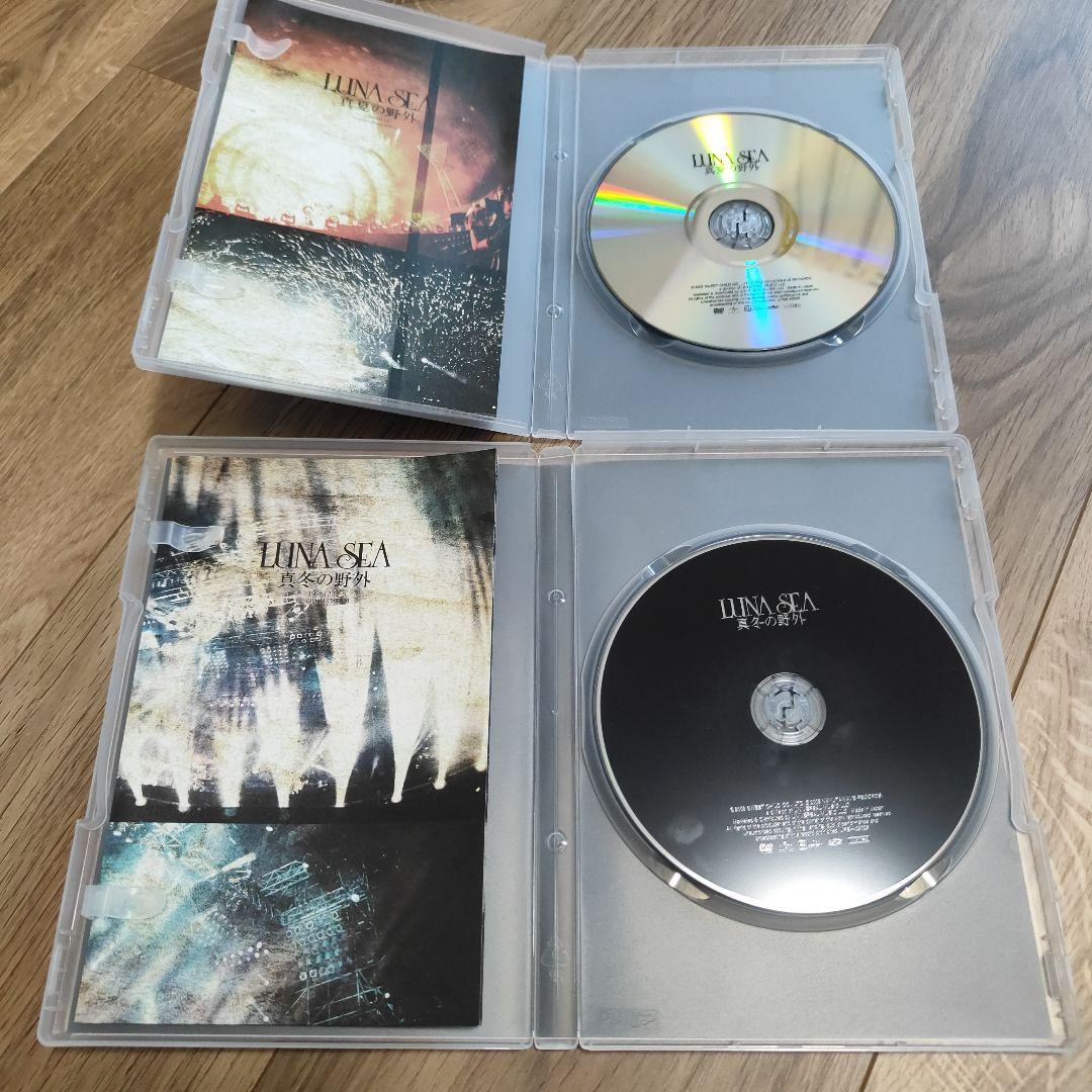 LUNA SEA DVD 真夏の野外 真冬の野外　2枚セット