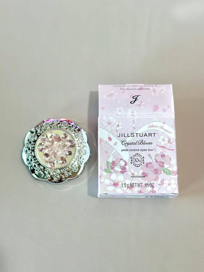 【セット】JILLSTUART クリスタルブルー厶 ペタルクチュールアイズデュオ