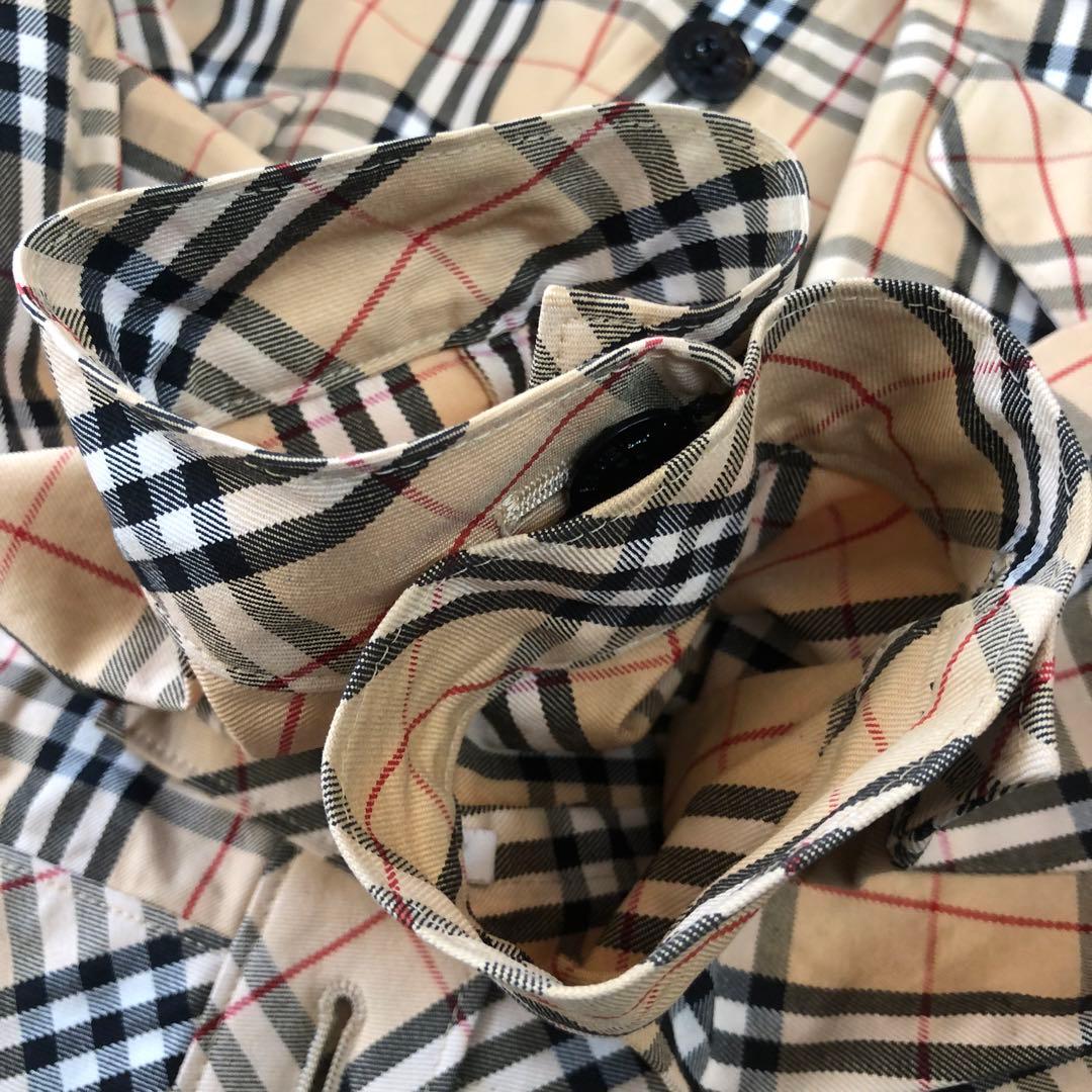 Burberryブルーレーベル　薄手シャツジャケット　38