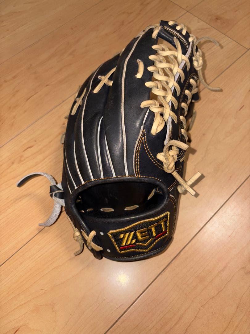 ZETT プロステイタス 野球グローブ 黒