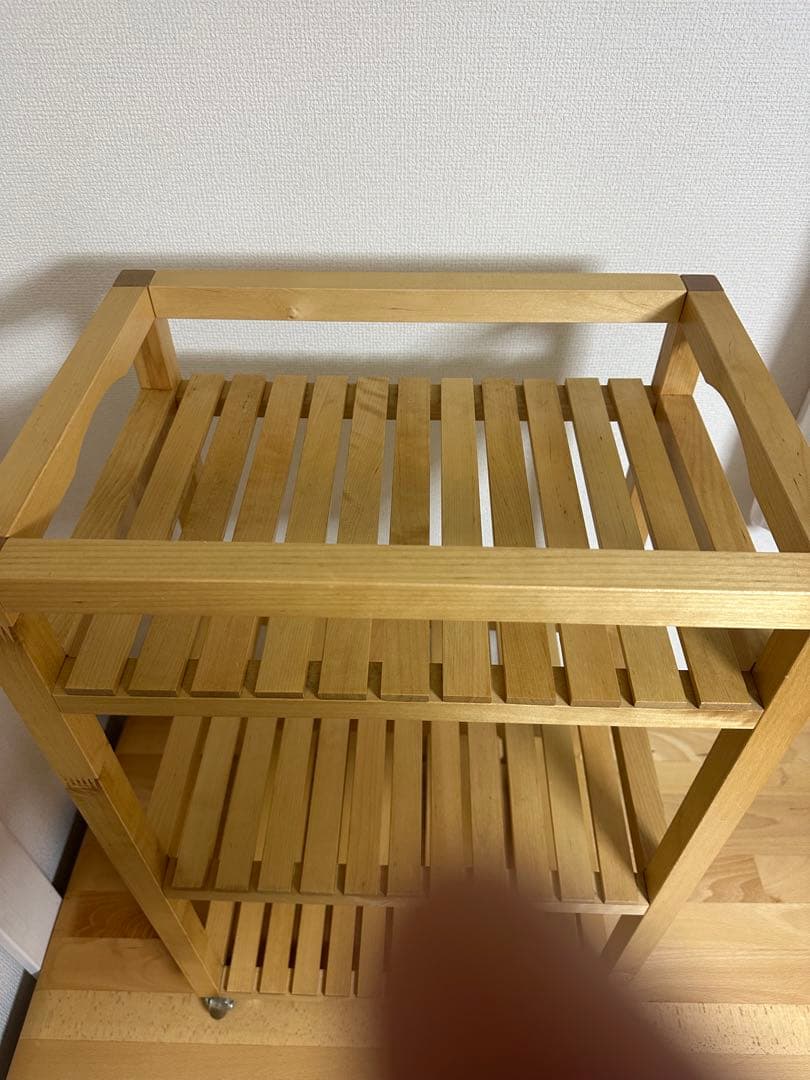 IKEA モルゲル MOLGER 木製ワゴン キッチンワゴン