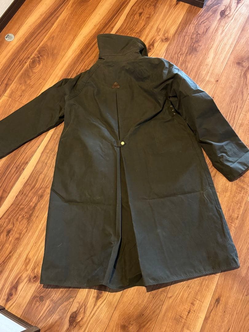 な*な様 Barbour オリーブグリーン ロングコート