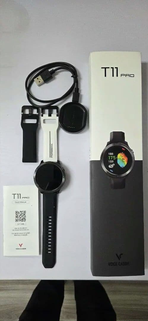 T11 Pro GPSウォッチ 交換用バンド付き　ジャンク