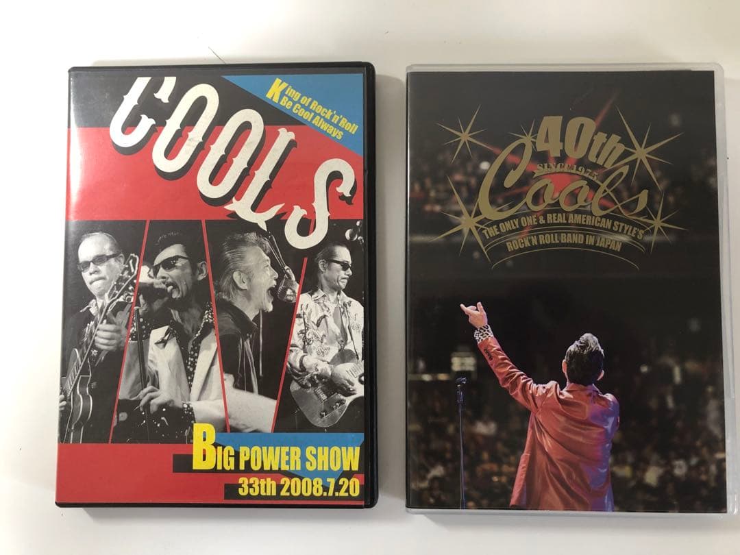 COOLS クールス DVD CD 33th 40th +おまけ