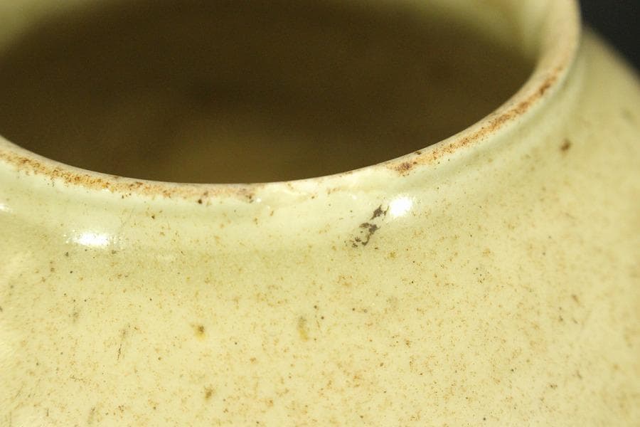 李朝 白磁 提灯壷 時代物(A803)