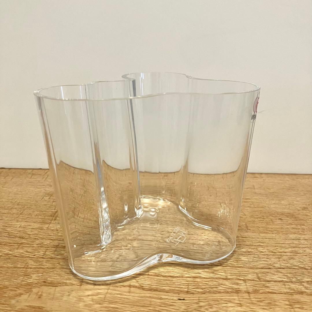  アルヴァ・アアルト フラワーベース 95mm クリア イッタラ