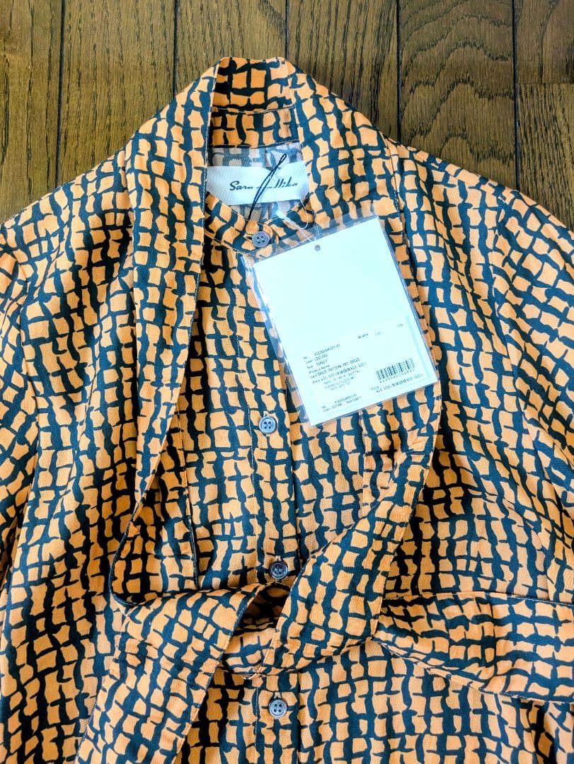 新品 サラマリカ(ヌキテパ)CRAZE PATTERN PRINTワンピース