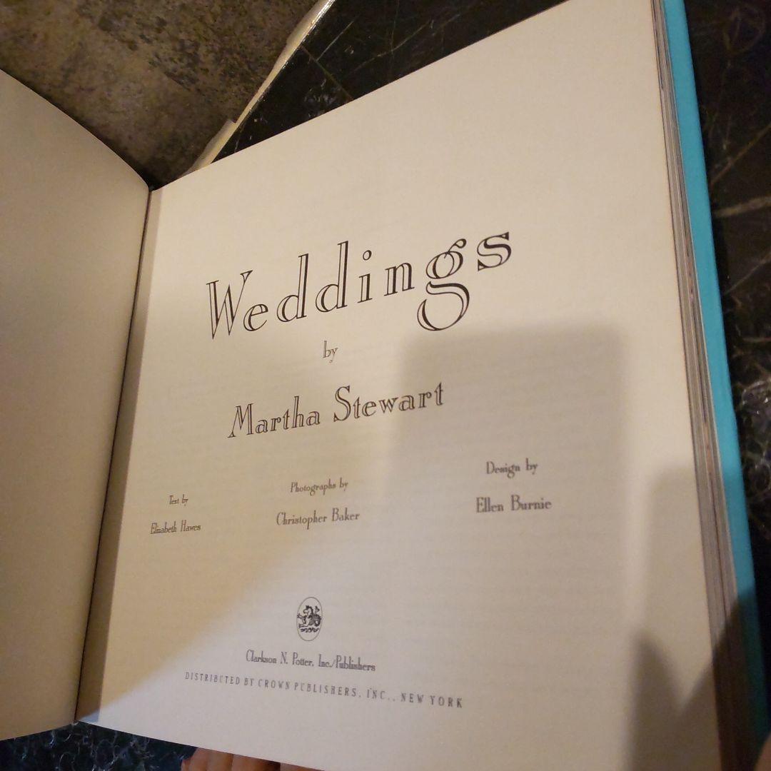 Martha Stewart Wedding ウェディング写真集