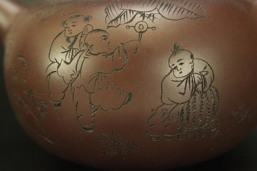 中国美術 煎茶 急須 茶器(A959)