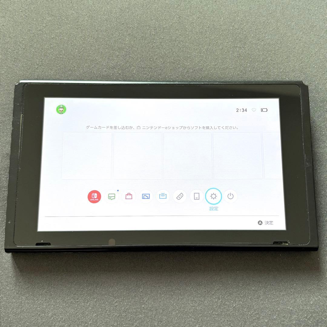 動作確認済 Nintendo Switch 本体 HAC-001