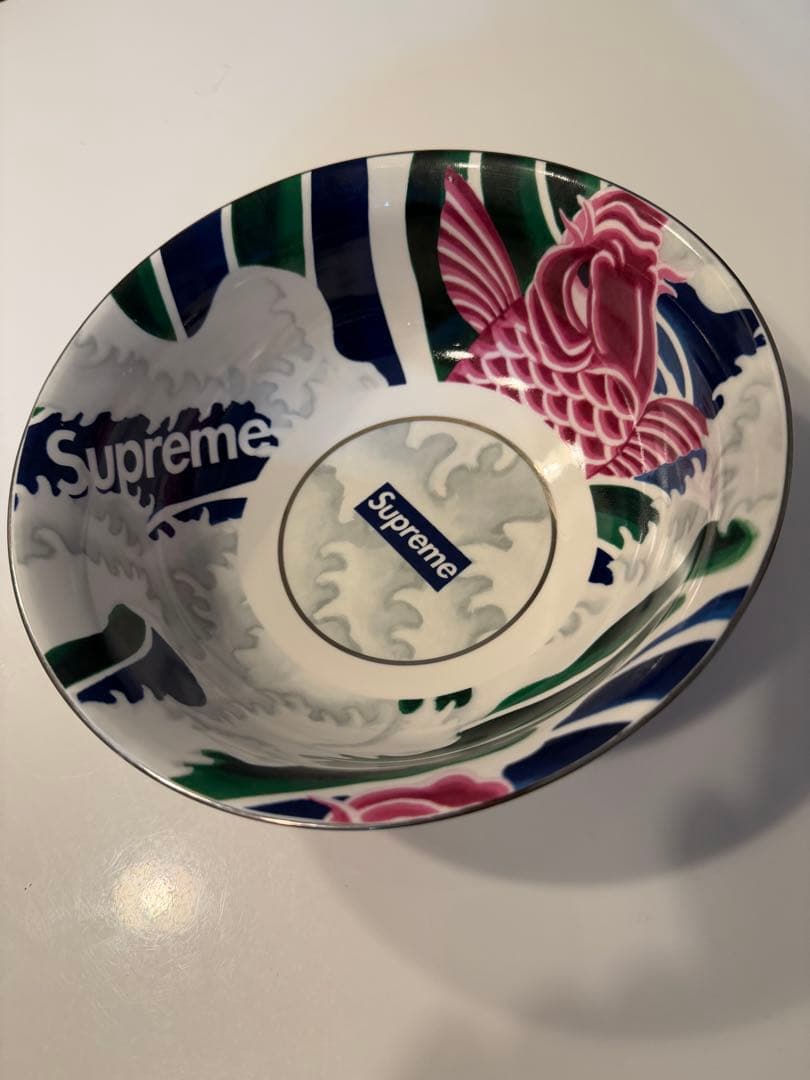 Supreme Waves Ceramic Bowl シュプリーム　どんぶり