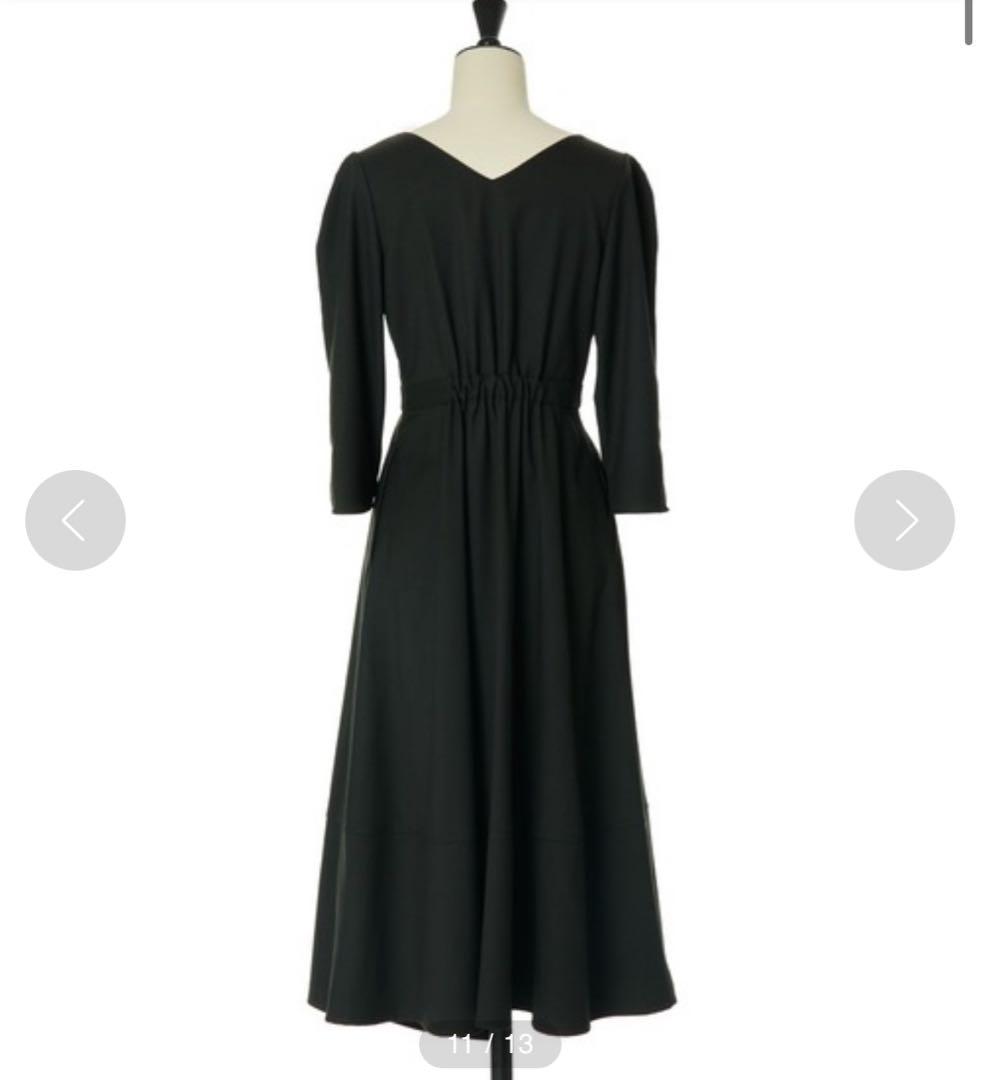 herlipto Grand Twill Ruffled Dress ドレス