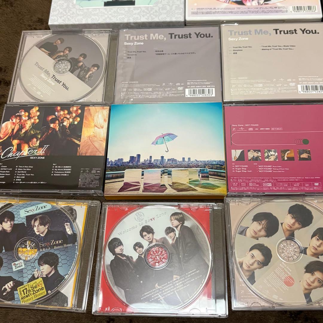 SexyZone セクゾ ブルーレイ DVD CD まとめ売り 19点