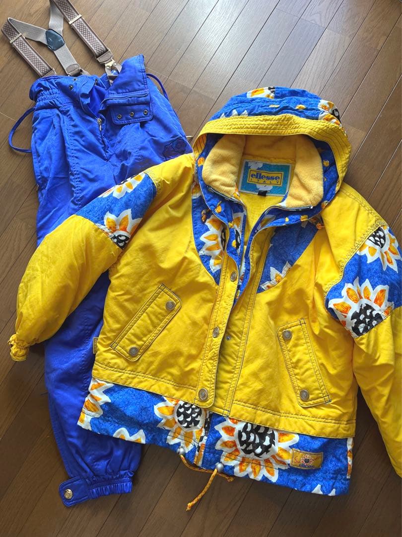 ellesse エレッセ　スキーウェア　上下セット