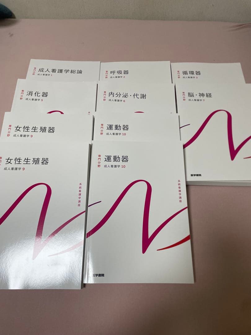 看護学関連書籍セット 10冊