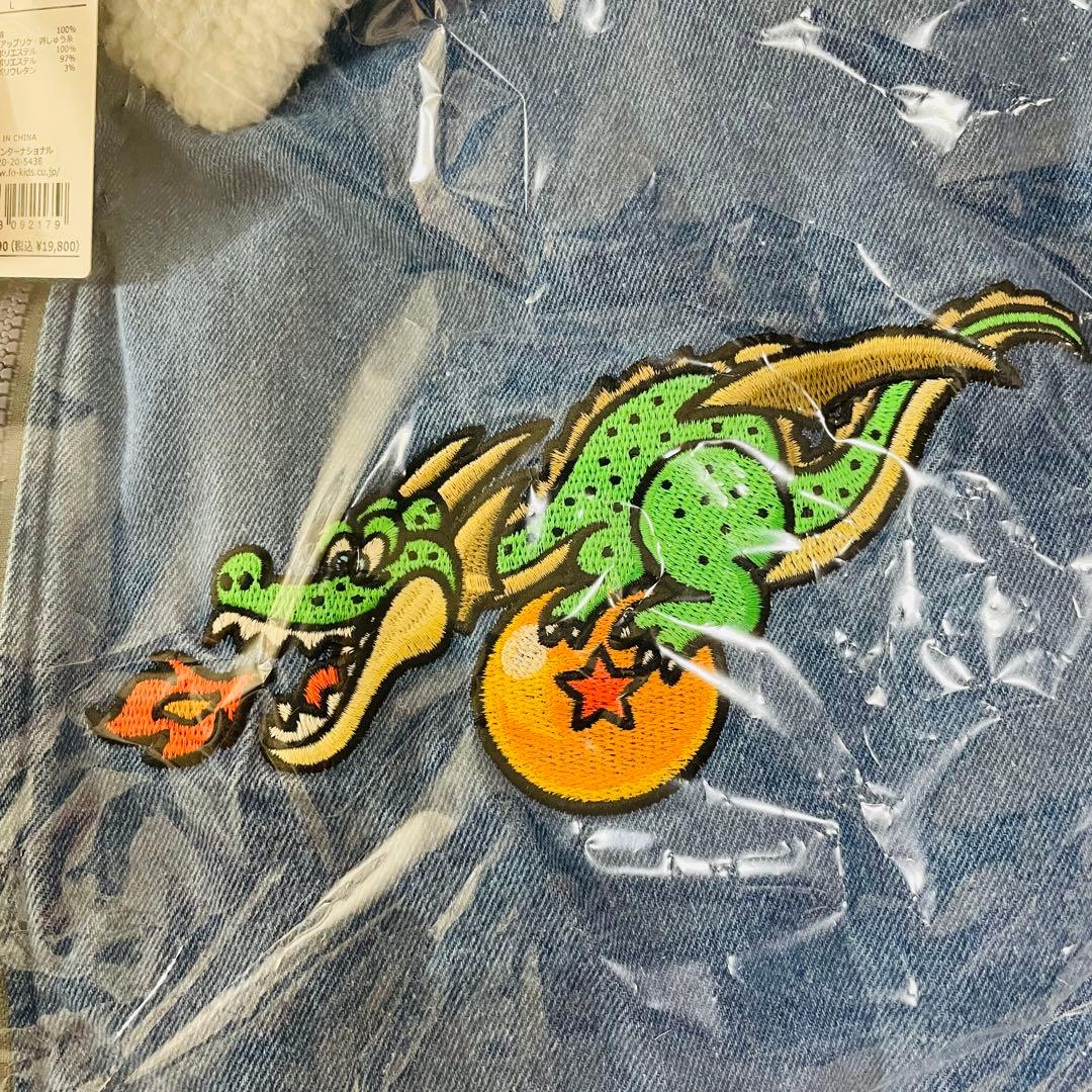 【新品未開封・L】ドラゴンボール × BREEZE コラボ デニムボアジャケット