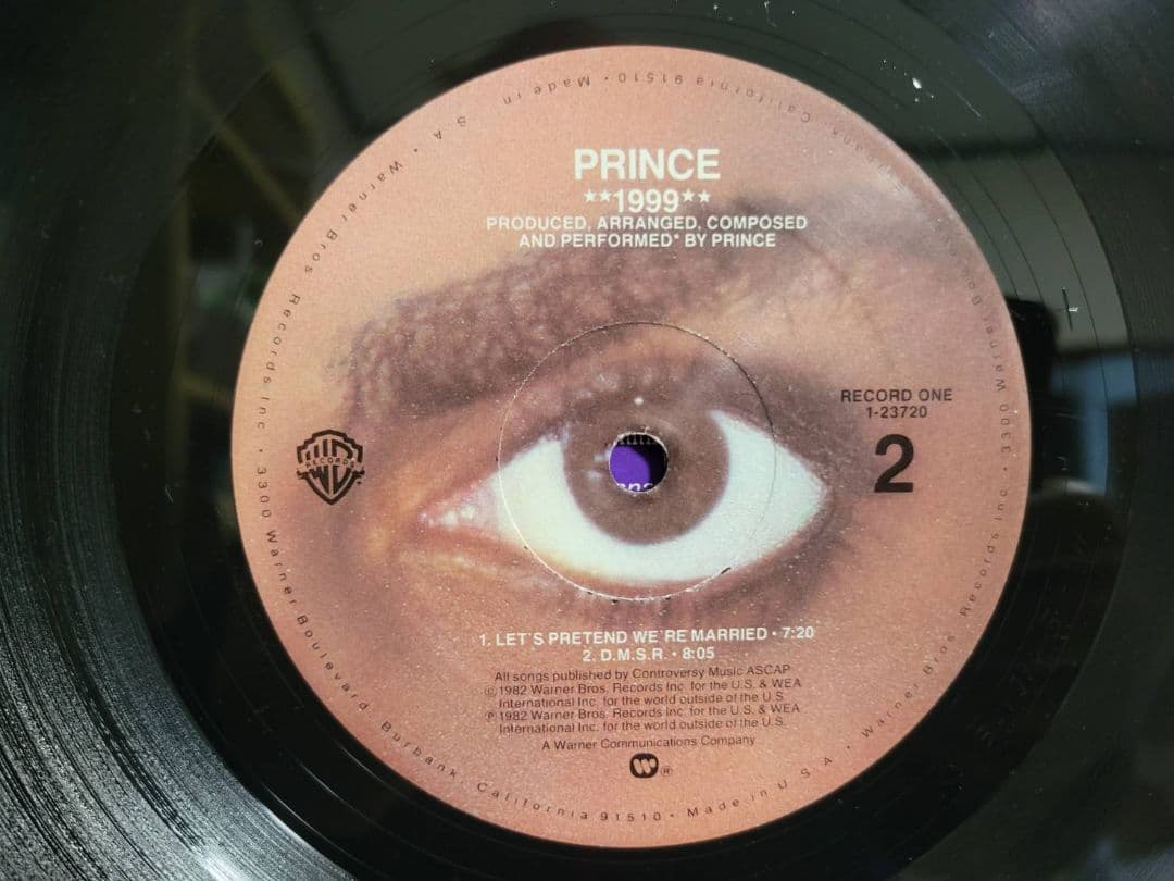 Prince 『1999』プリンス オリジナル　USA盤