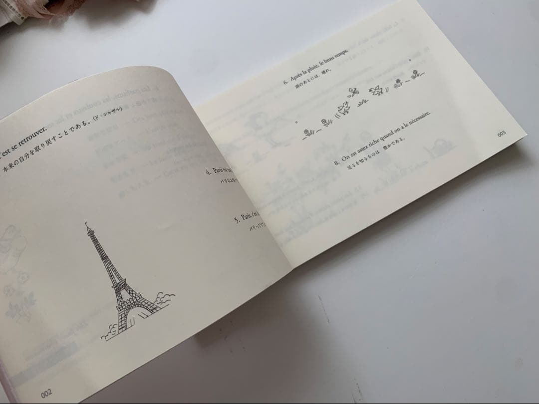素敵なフランス語のフレーズ365 / カリグラフィー