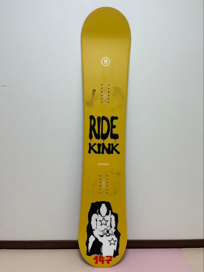 RIDE KINK スノーボード 147cm