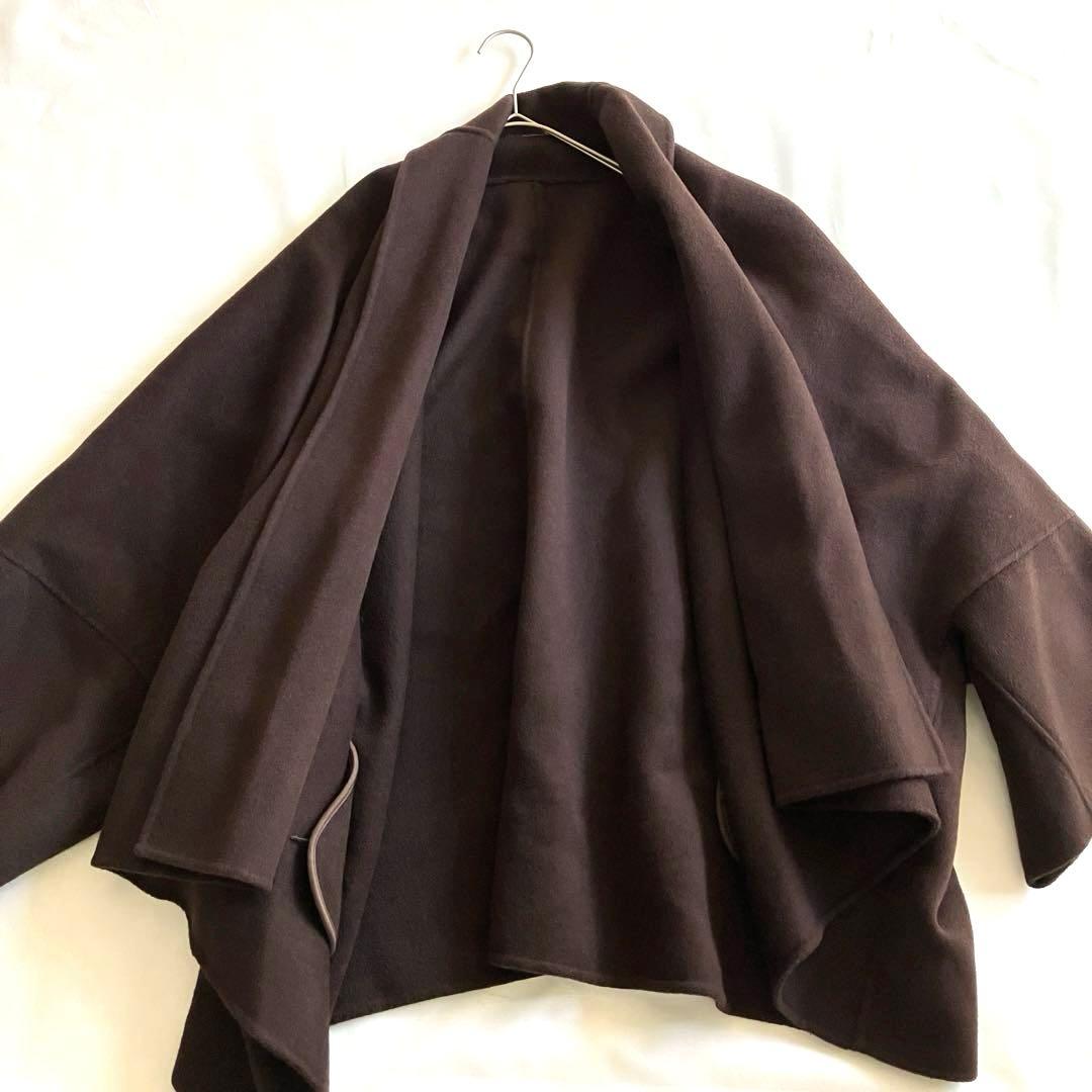 B7 ベーセッツ　DRESSLAVE ショートウールコート　ショール　ポンチョ