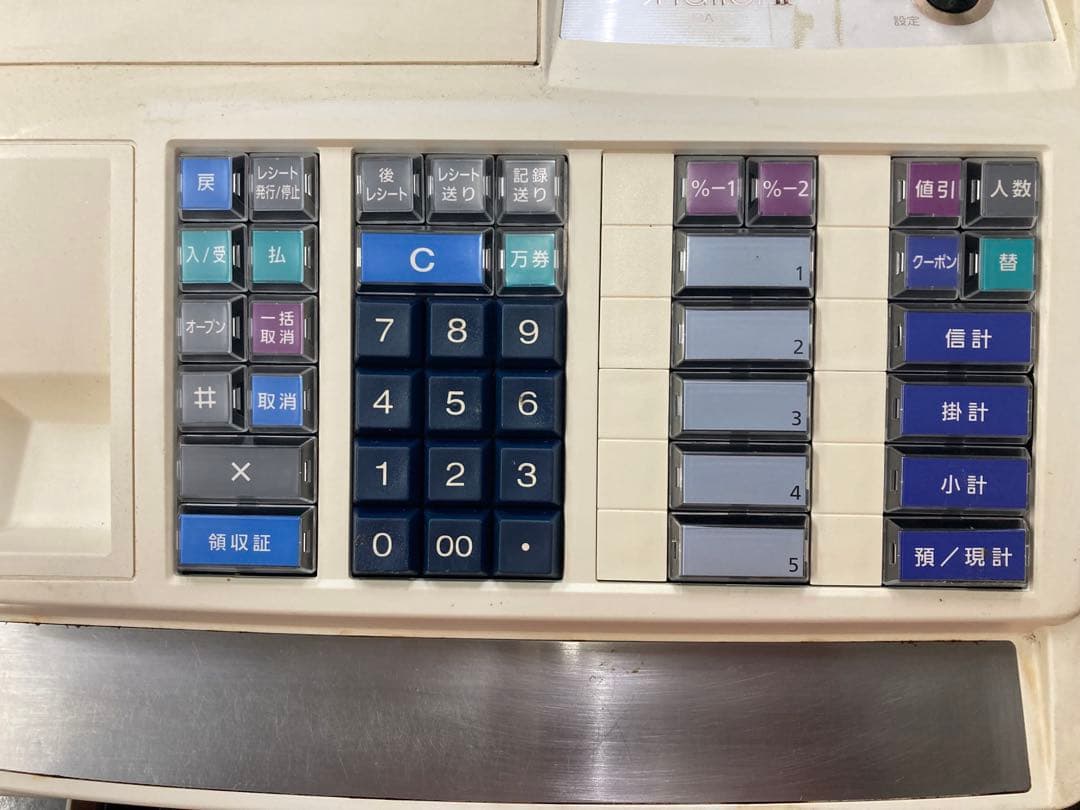 テック　電子レジスター MA-550