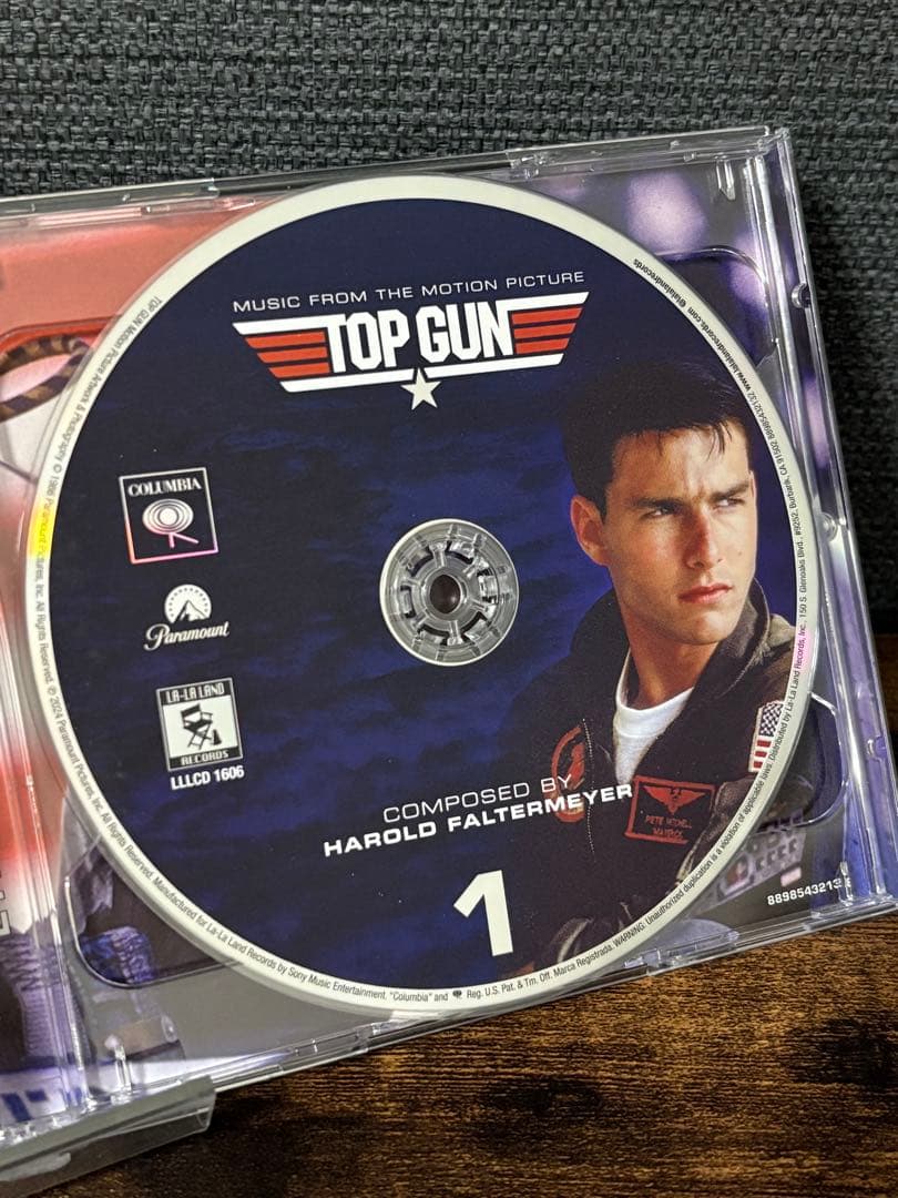 トップガン TOPGUN 限定盤サウンドトラック 完全版 2枚組CD