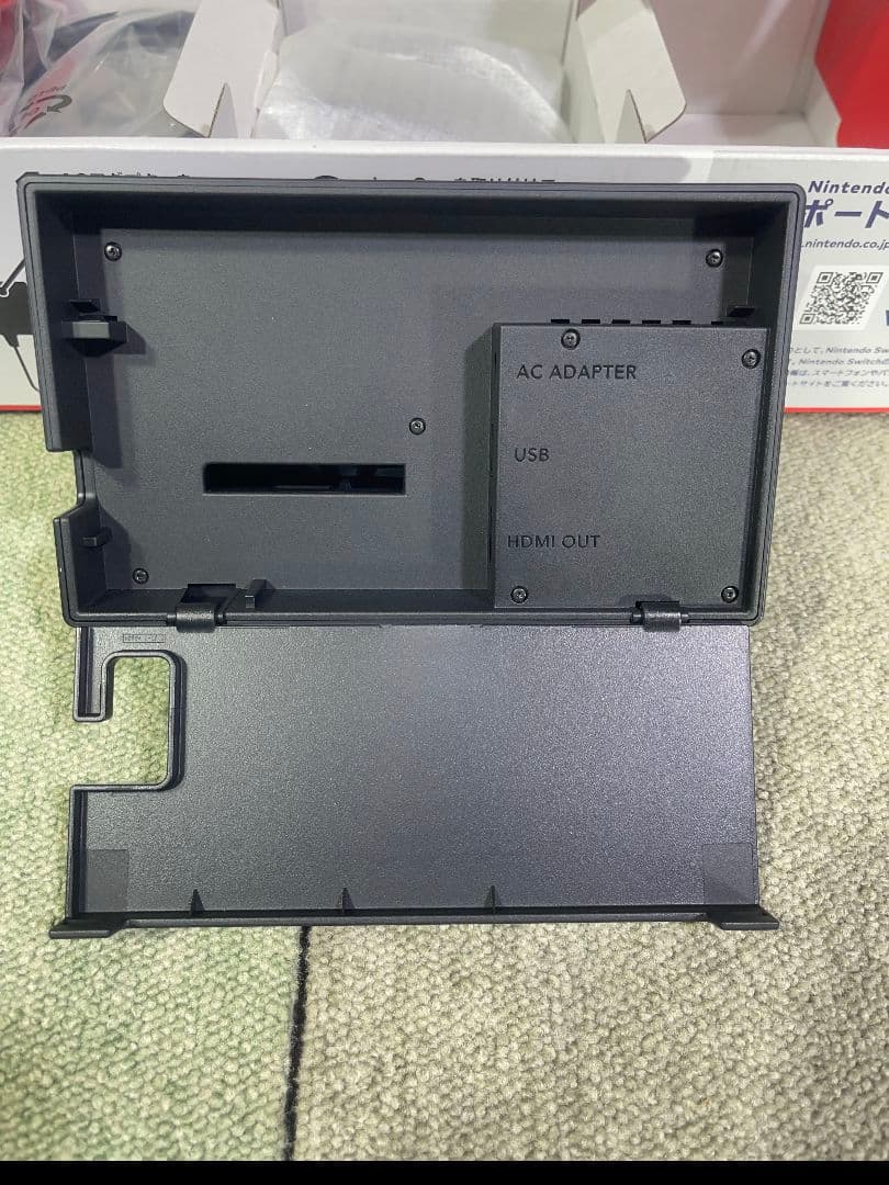 タ*コ様 ◆美品◆任天堂Switchバッテリー強化版 グレー本体一式◾️おまけ付