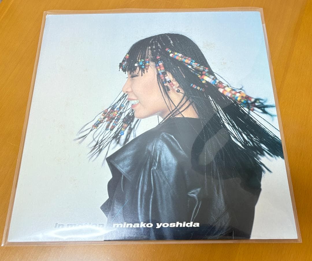 【吉田美奈子】 LP 2枚セット モンスター・イン〜 イン・モーション 写真付き