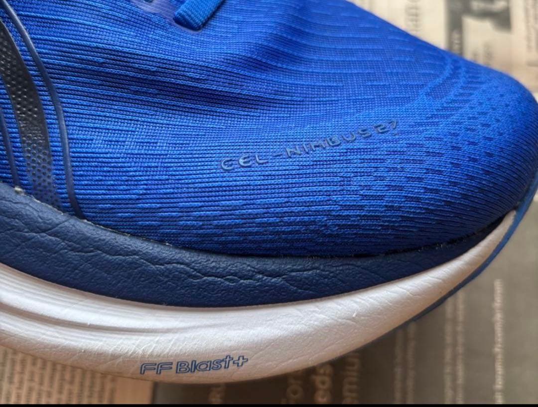 ③ asics　GEL-NIMBUS 27　アシックス　ランニングシューズ