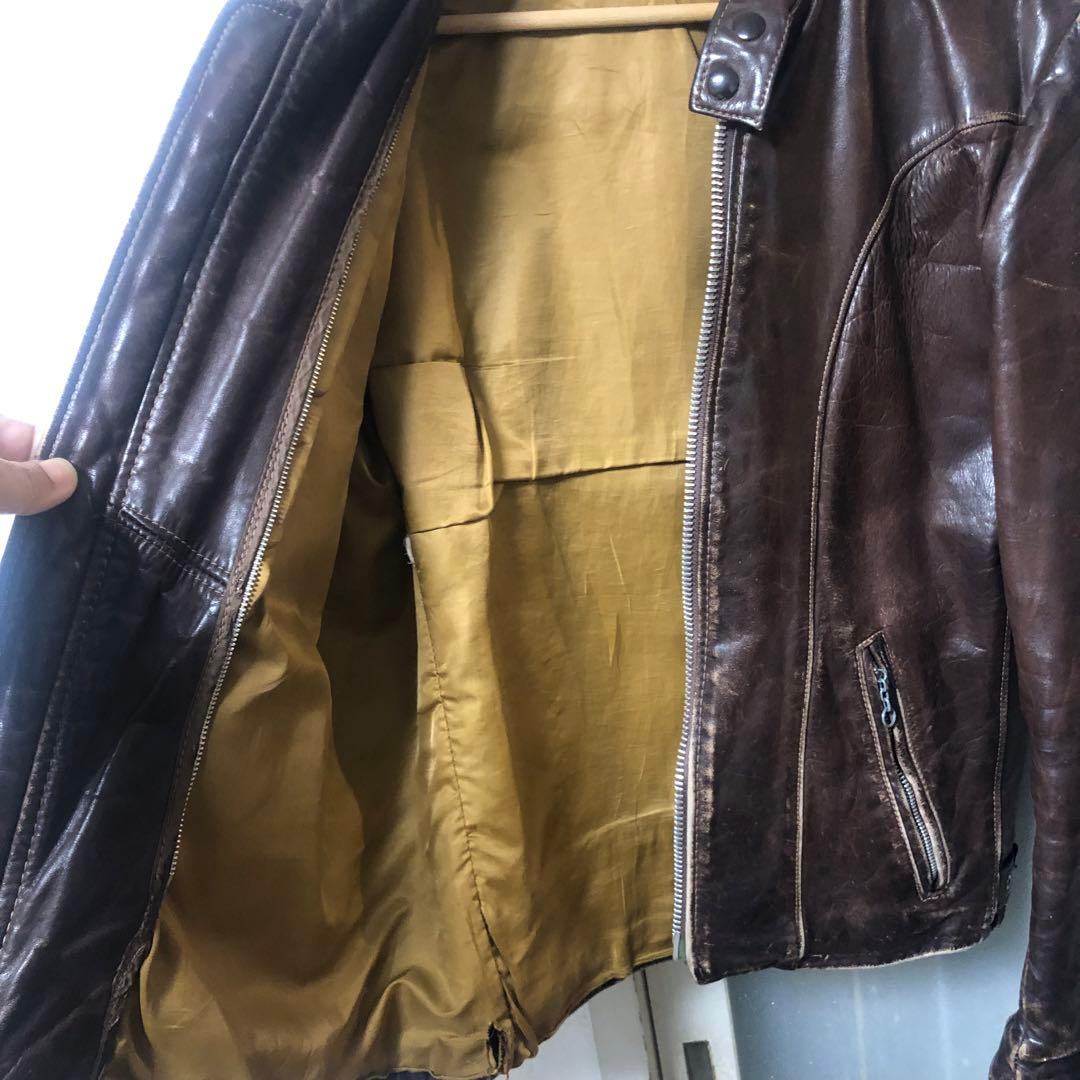 SCHOTT ショットライダースジャケット　シングルライダース　ヴィンテージ