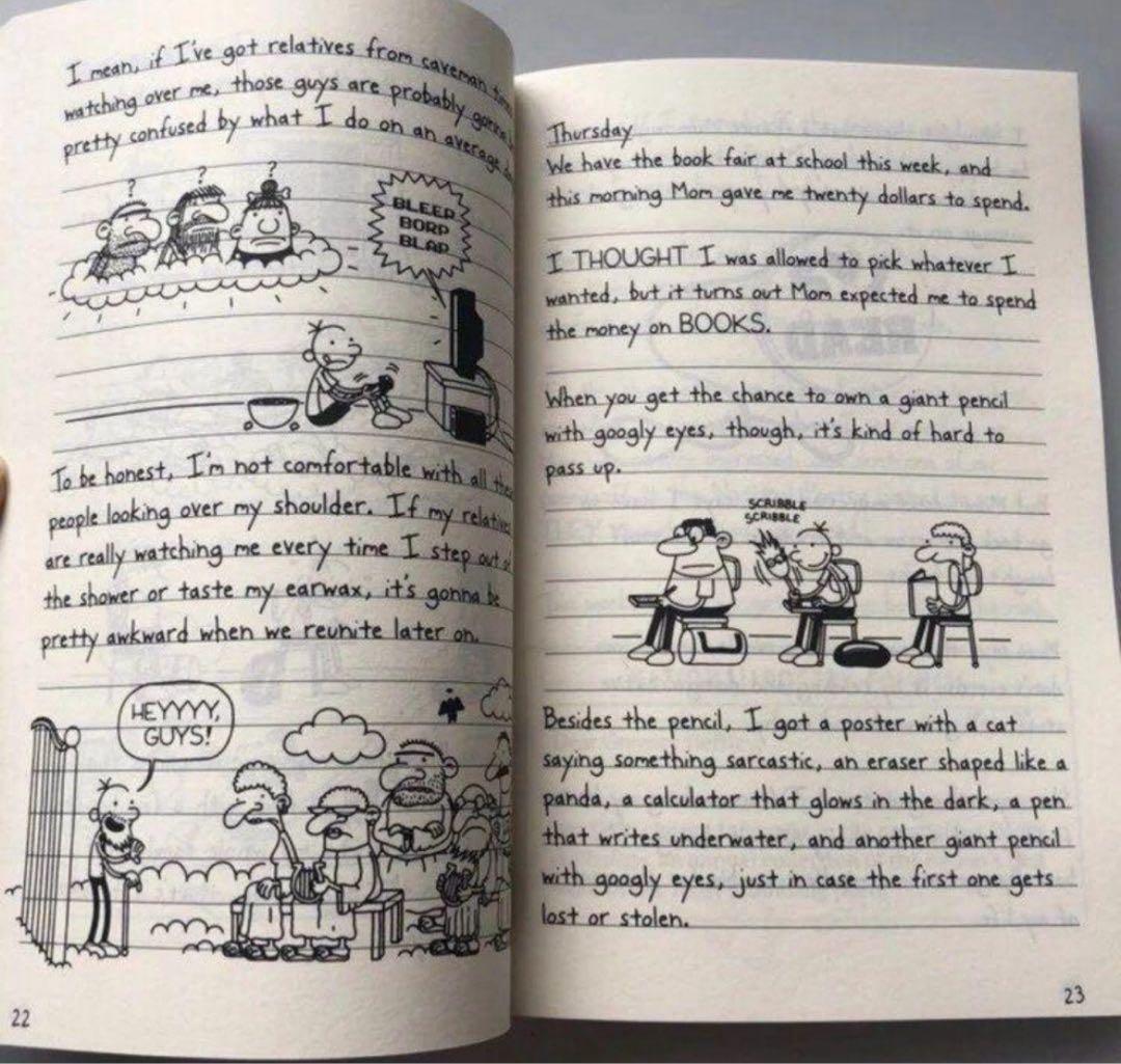 在庫処分22冊★Diary of a Wimpy Kid(グレッグのダメ日記)