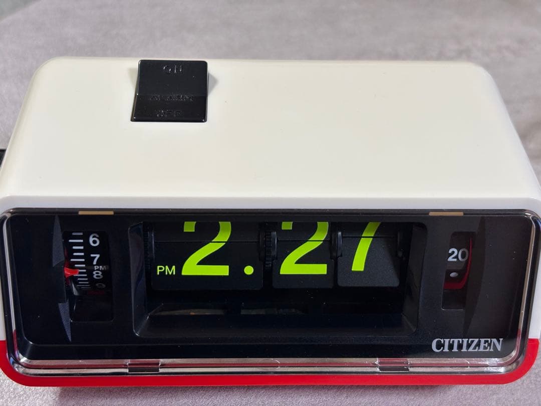 【極美品】ジャンク シチズンCITIZEN パタパタ時計 ハイリーフ・カーチス