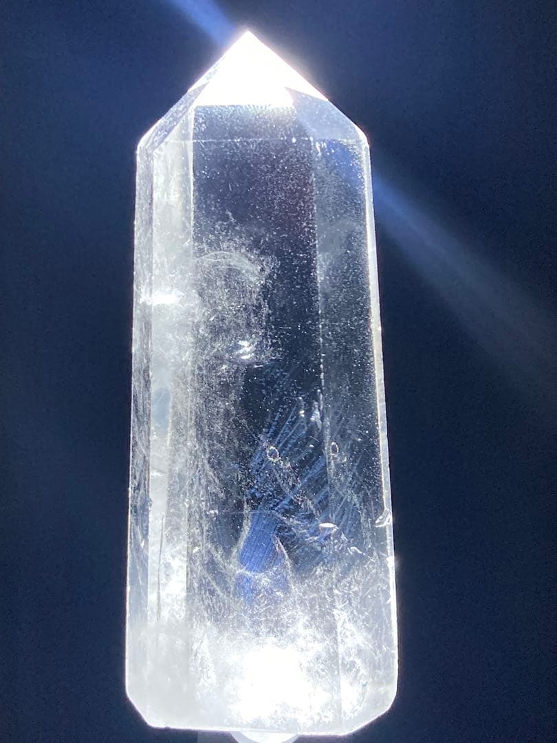 原石　鉱物　水晶　ポイント　エンジェルラダー　天然石　置物　パワーストーン