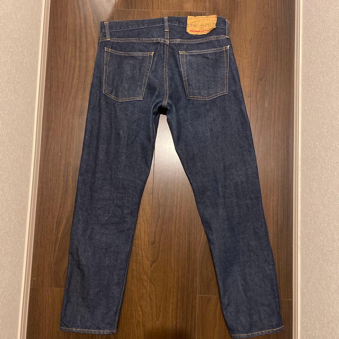 リゾルトRESOLUTE 712モデル W32 濃紺