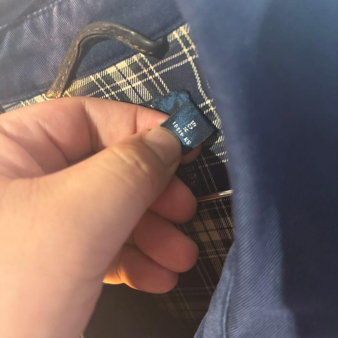 90s Ralph Lauren スイングトップ ネイビー ジップ破損 古着