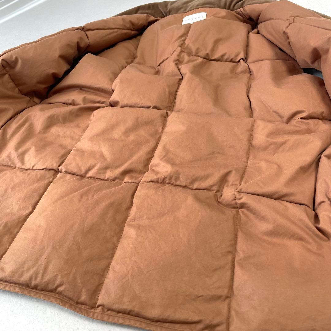 CELINE セリーヌ マカダム柄 男女兼用 西川ダウンベスト 大きいサイズ