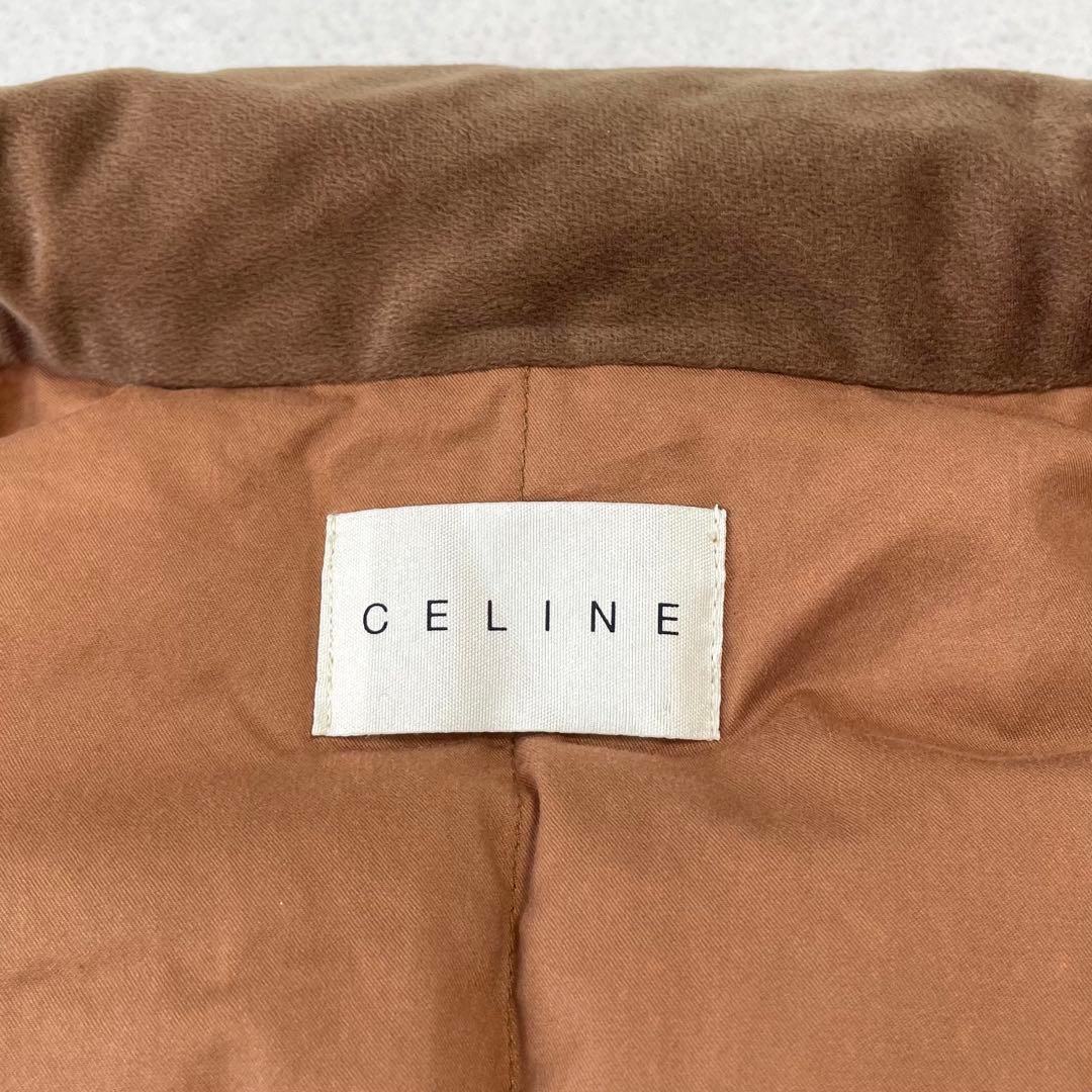 CELINE セリーヌ マカダム柄 男女兼用 西川ダウンベスト 大きいサイズ
