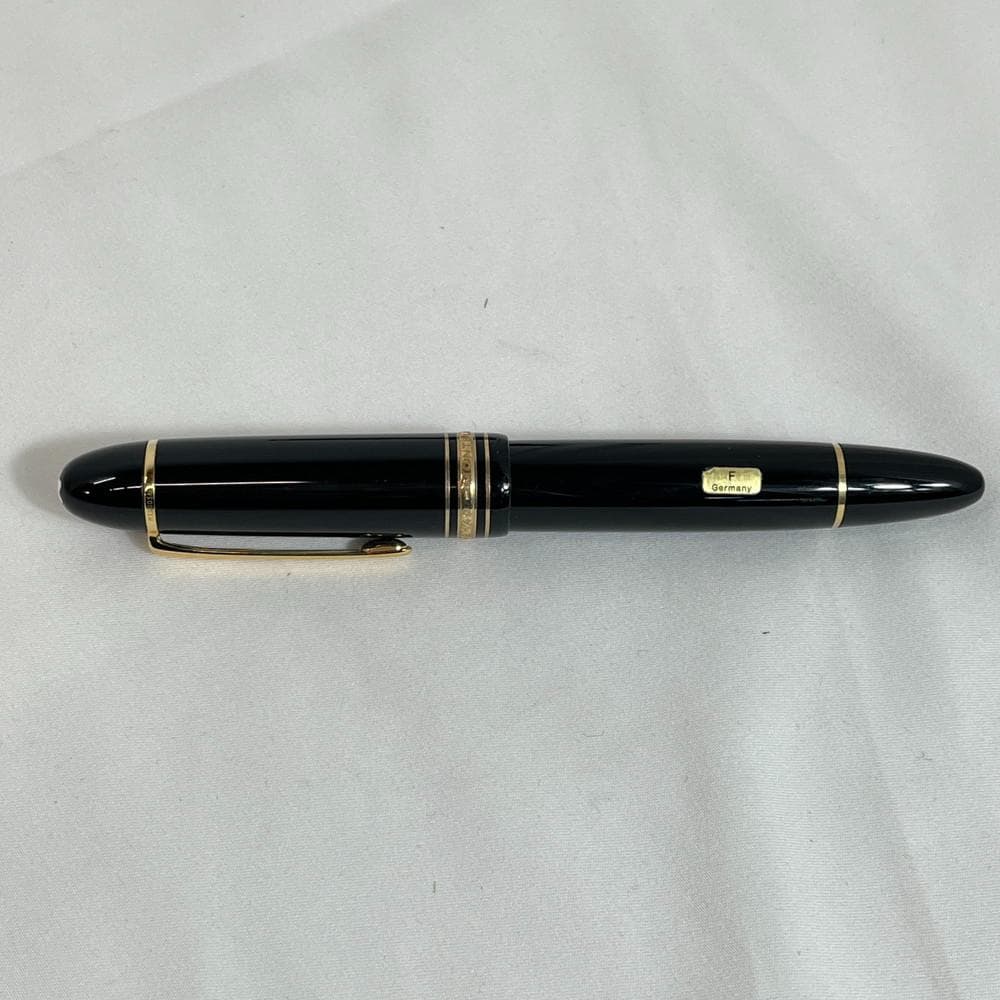 ◆モンブラン万年筆 18K F インク付き 029