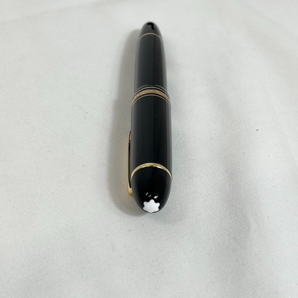 ◆モンブラン万年筆 18K F インク付き 029