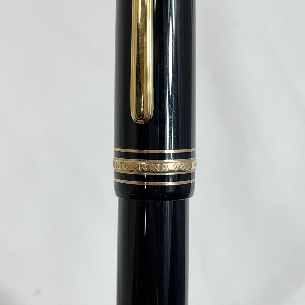 ◆モンブラン万年筆 18K F インク付き 029