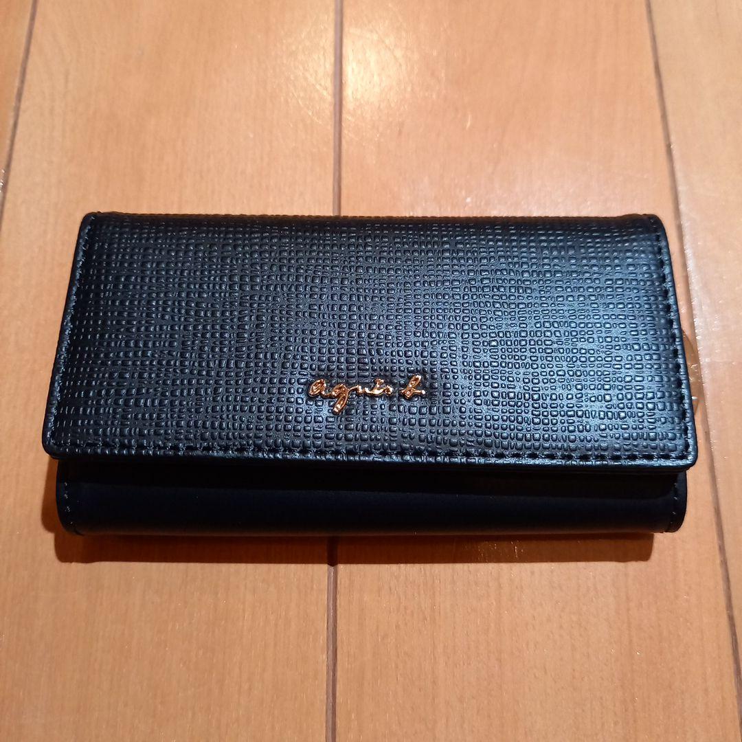 agnès b. ブラックキーケース 箱付き　アニエスベー　＊お値段交渉不可