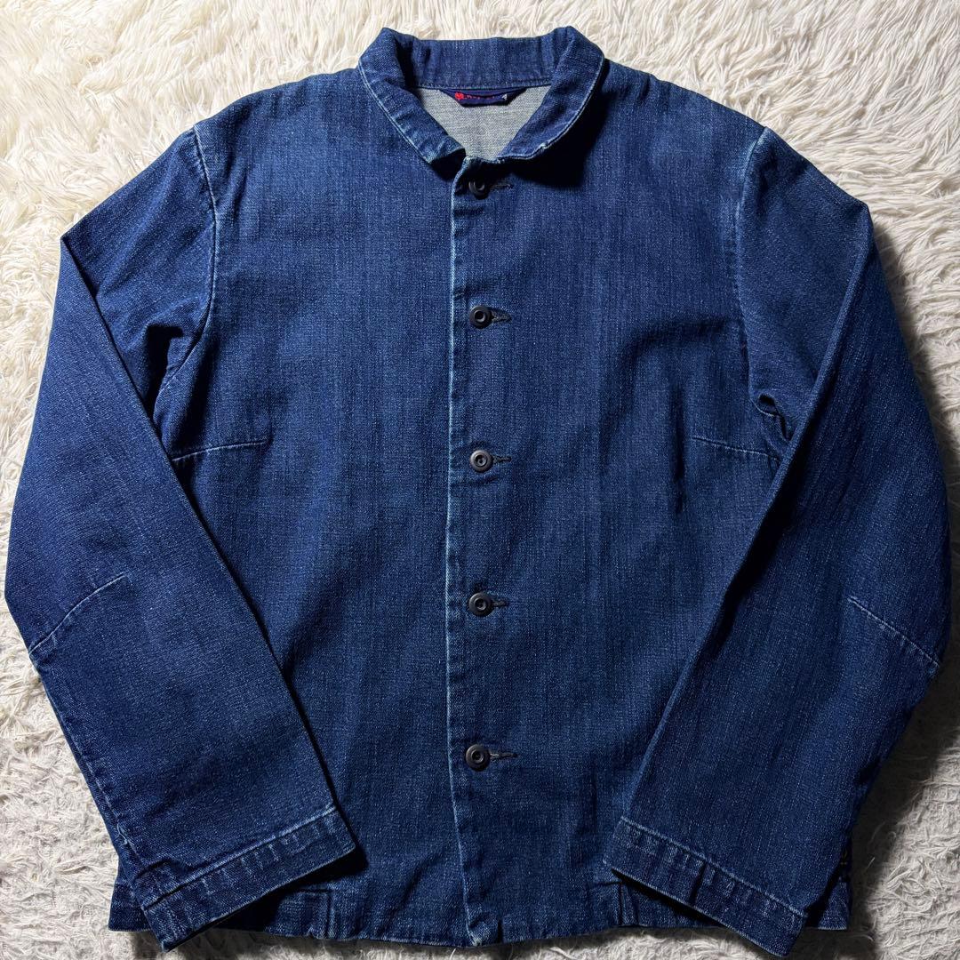 美品■45rpm デニムジャケット　インディゴ　藍染め　サイズ4