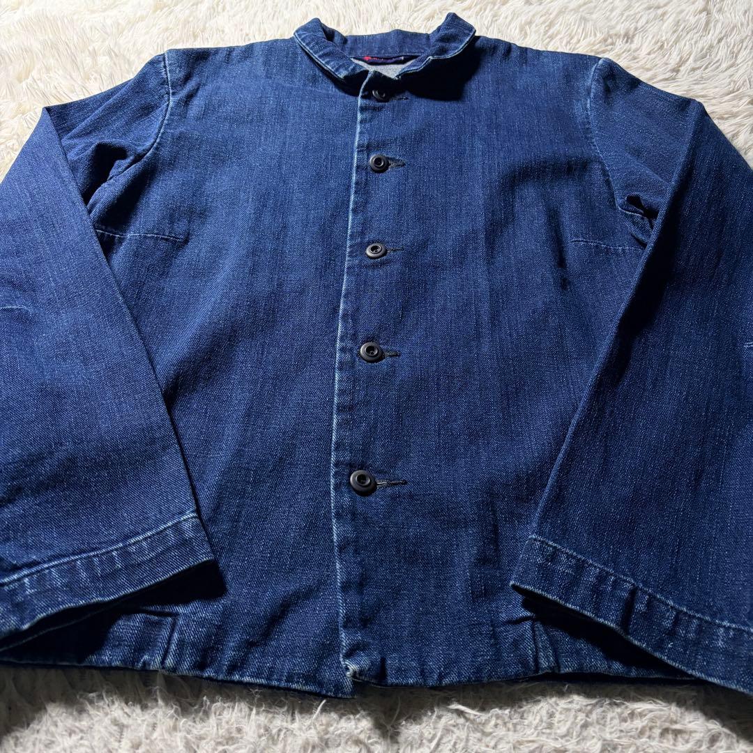 美品■45rpm デニムジャケット　インディゴ　藍染め　サイズ4