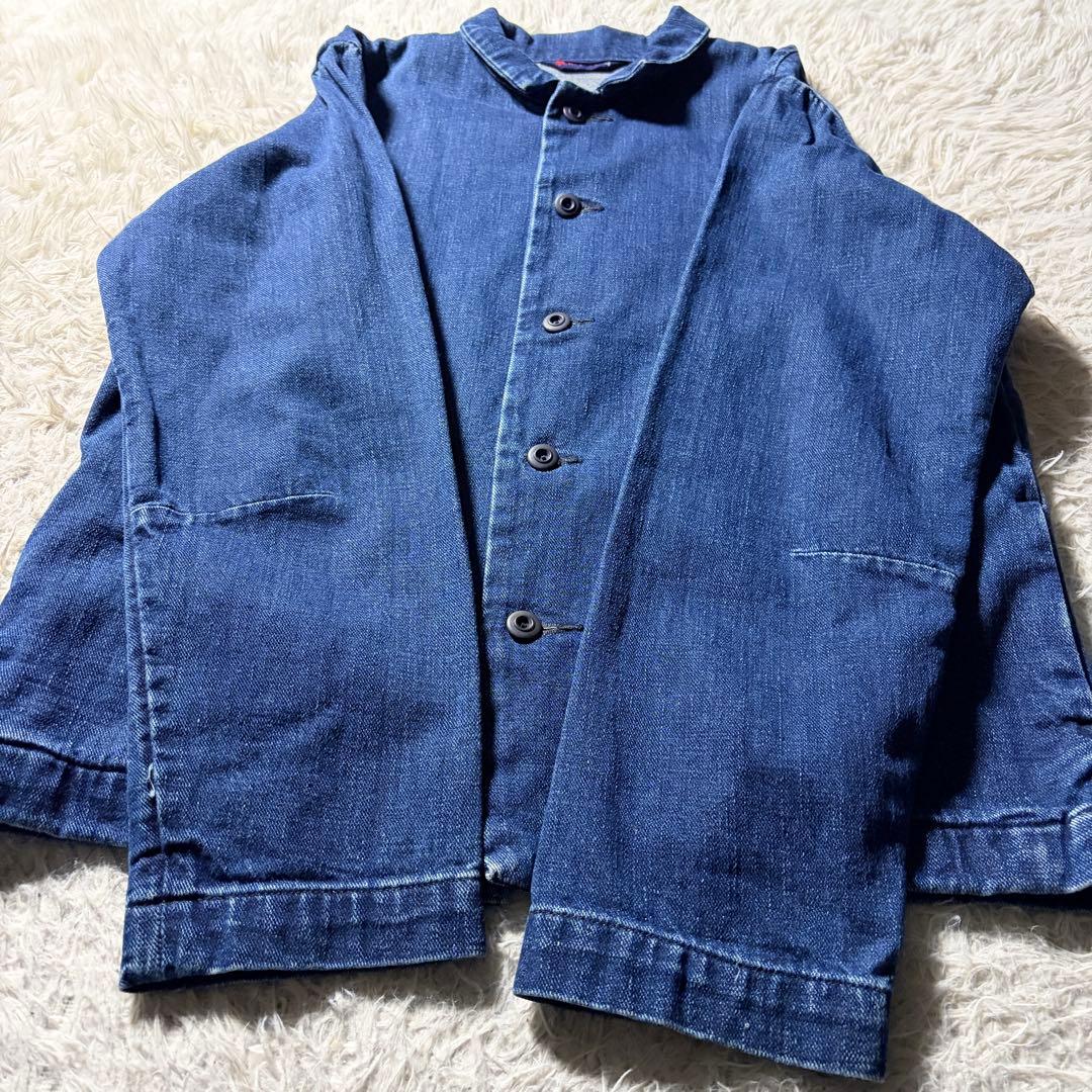 美品■45rpm デニムジャケット　インディゴ　藍染め　サイズ4