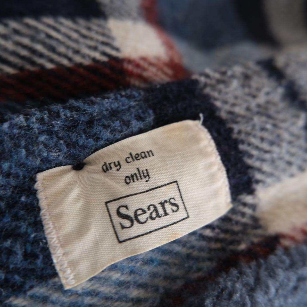 70s ヴィンテージ SEARS CPOジャケット ボアライナー チェック柄