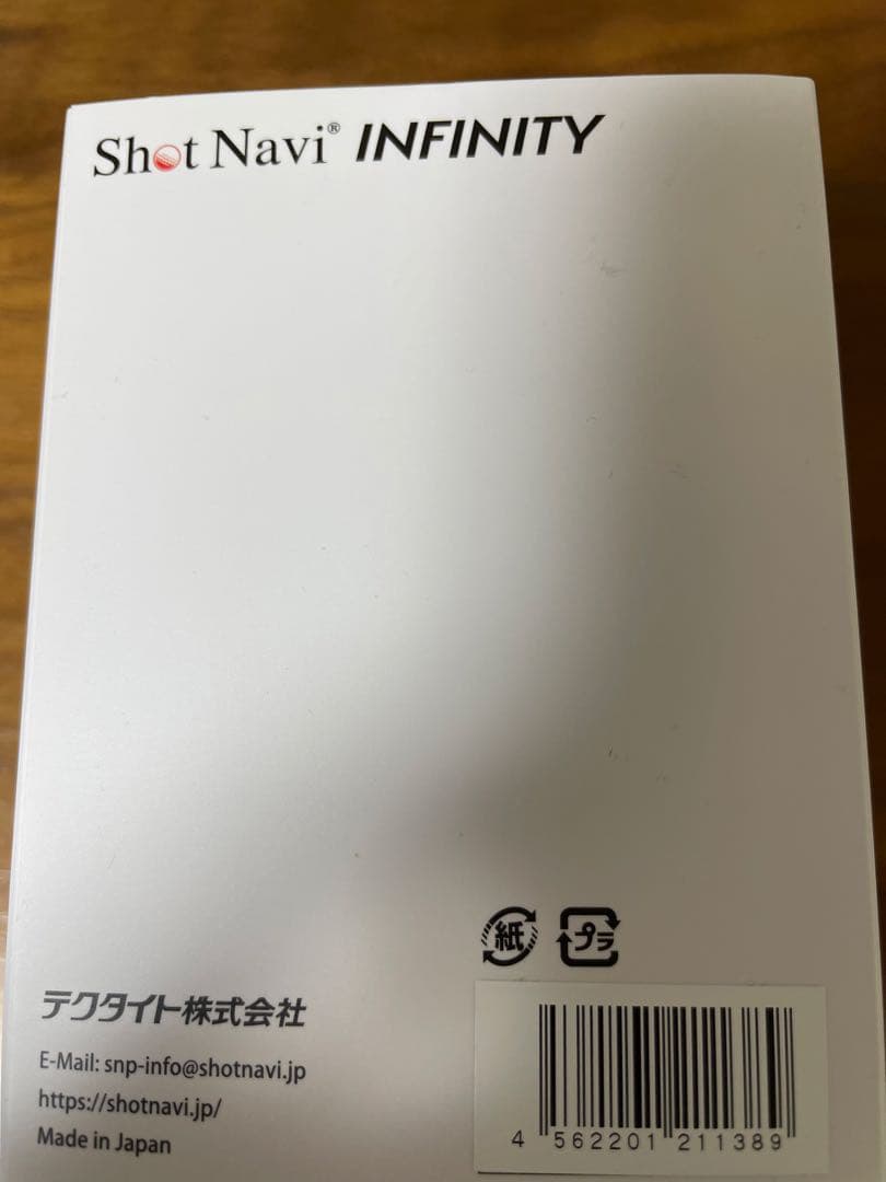 Shot Navi INFINITY GPSナビウォッチ ブラック　中古品