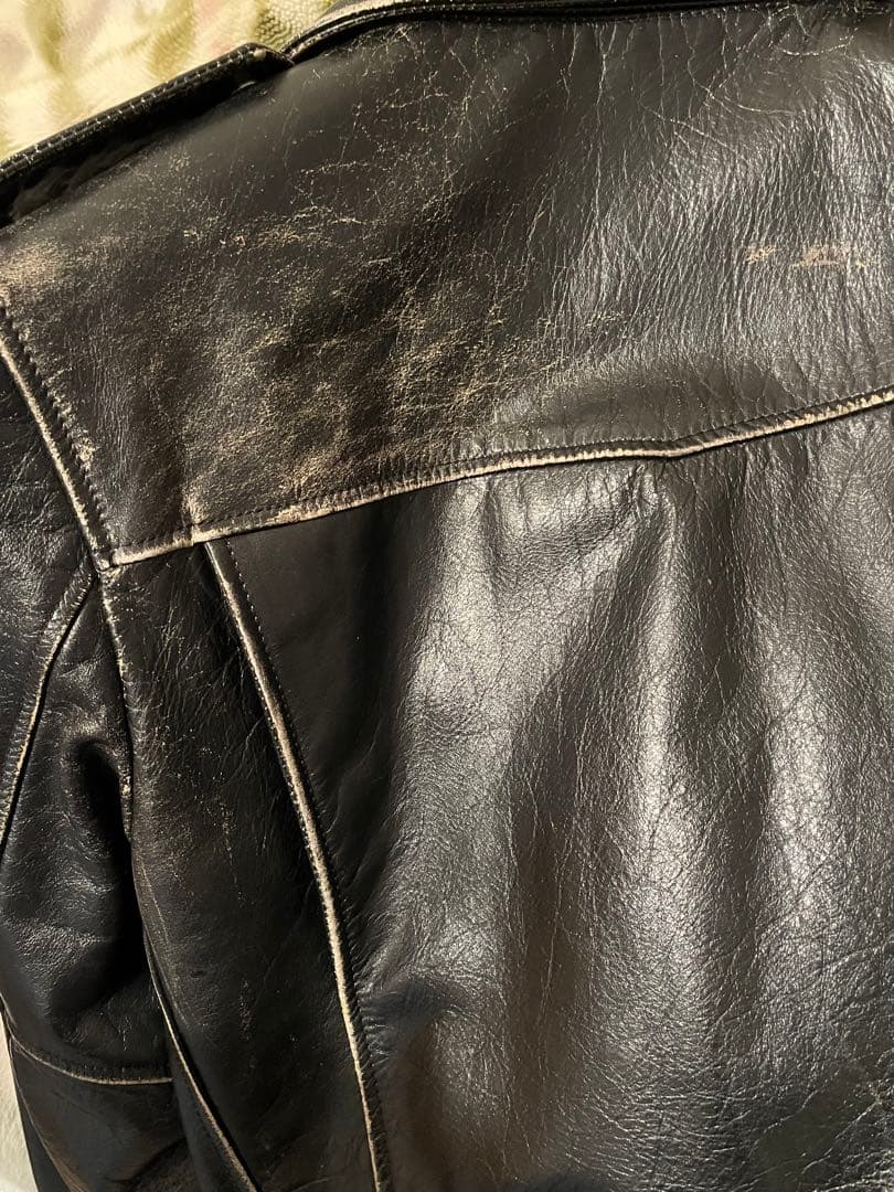 Saint Laurent Paris レザーライダース L01 48 エディ期