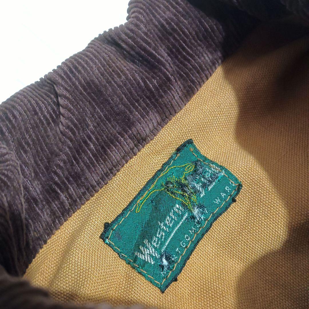 50s Western Field 襟コーデュロイ ダックハンティングジャケット