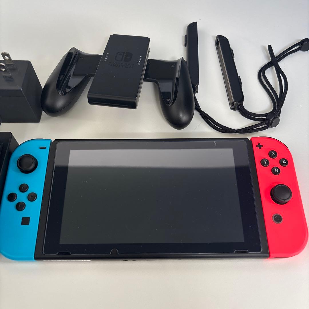 【Nintendo Switch】本体セット ネオンブルー/ネオンレッド 箱無し