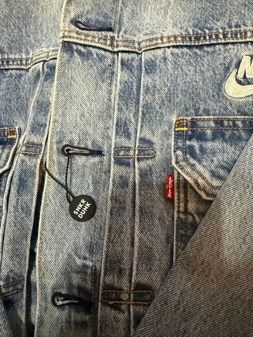 【美品❣️スニダンタグ付❣️】LEVI'S❌Nike Denim Jacket